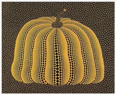『A PUMPKIN』2007年 油彩、キャンヴァス
