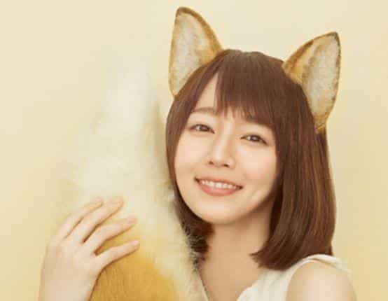吉岡里帆のどん兵衛CMのきつねがかわいい♡どんぎつねが可愛い