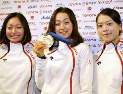 第21回冬季オリンピックバンクーバー大会で銀メダルを獲得した浅田真央