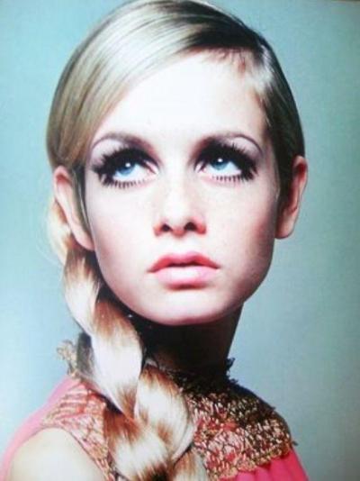 ツイッギー Twiggy 今現在は 60年代70年代ファッションミニスカ女王画像