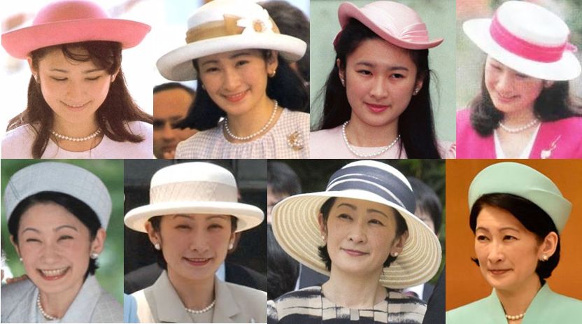 デザイン帽子が似合う世界のオシャレ有名人芸能人 女性皇族 女優画像