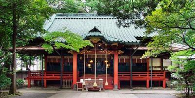 櫻井よしこさんの自宅があると言われている神社